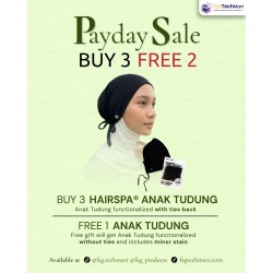 HairSpa® Anak Tudung—BUY 3 GET 2 FREE | Payday Sale